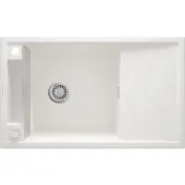 Deante 1-bowl magnetic granite sink with drainer