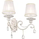 Maytoni Wandleuchte Grace, weiß, 2-flammig