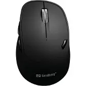 Sandberg 631-02, Rechts, RF Wireless + Bluetooth, 1600 DPI, Schwarz