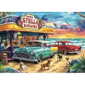 Sonstiges Puzzle 1000 Teile Erwachsene Seaview Campground 70x50 cm