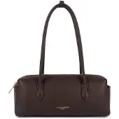 Lancaster Donna Cube Trotteur-Tasche Dunkelbraun