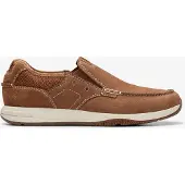 Clarks Herren Sailview Step Shoes, Light Tan Nubuck, 39.5 EU