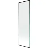 Mexen Next Badewannenfaltwand 1-flügelig 60 x 150 cm, schwarzer Rahmen, Chrom - 895-060-000-00-70-01