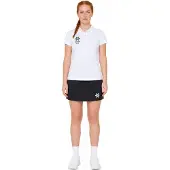 Osaka Damen Sport Polo-Shirt Weiß, leicht, atmungsaktiv, feuchtigkeitsableitend, mit regulärer Passform