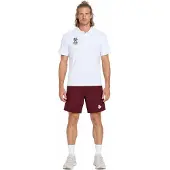 Osaka Herren Polo-Shirt Polo Jersey aus 100% Polyester mit Feuchtigkeitsableitung Weiß