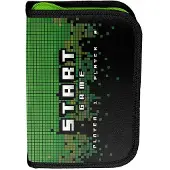 Paso PP23CR-P001BW Gaming Klapp-Federmäppchen ohne Inhalt