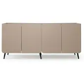 AEA Beigefarbene moderne Konsole stilvoll Kommode Wohnzimmer TV-Möbel