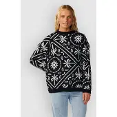 Rip Curl Bossa Nova Bandana Knit Pullover