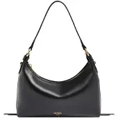 Lancel Origami Baby-Hobo-Tasche mit Reißverschluss Schwarz