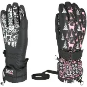 Level - Junior - Handschuhe Gr V - 9-10 Years grau