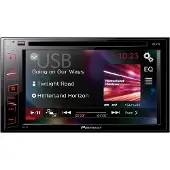 Pioneer AVH-190DVD, Schwarz, 2 DIN, CD, CD-R, CD-RW, DVD, DVD-R, DVD-RW, NTSC, PAL, SECAM, iOS, Digital