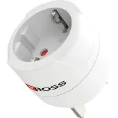 Skross 2x Adapter Europe to United Kingdom