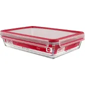 EMSA Clip & Close Glas Frischhaltedose Rechteckig 3,0 L, 513922