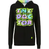 VR46 The Doctor Damen Hoodie, schwarz/bunt, XS