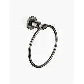 Dornbracht TARA Handtuchring, rund, 83200892-19, Farbe: Dark Chrome