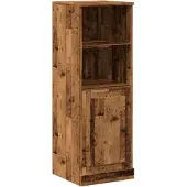 vidaXL Highboard Altholz-Optik 36x35,5x103,5 cm Holzwerkstoff