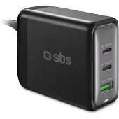 SBS TECHGSTUSB2C100W, Drinnen, AC, Schwarz