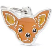 My Family Hundenamensschild Für Chihuahua