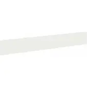 vidaXL Rasenkante 30 stk. 100 x 15 cm Stahl Weiß