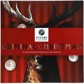 PETERS Mit Genuss verführt | Criminal Christmas "Der falsche Rudolf" Adventskalender | Mit Alkohol | Weihnachtskalender | Trüffel | Schokolade | Adven