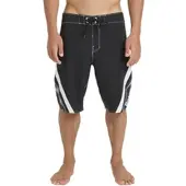 Billabong Boardshorts "Fluid 2K Pro", Herren, Gr. 34L, Normalgrößen, schwarz-weiß (schwarz), Obermaterial: 72% Polyester, 20% Baumwolle, 8% Elasthan., Hosen Boardshorts