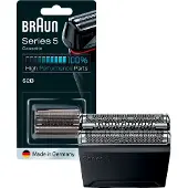 Braun Elektrorasierer Scherkopf Ersatzscherteil 52B kompatibel mit Series 5 Elektrorasierern