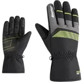 Ziener Skihandschuhe "GEVIN-Z glove man", Herren, Gr. 9, schwarz (schwarz.lime), Kunstfaser, Handschuhe Skihandschuhe