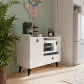 AEA Küchenwagen Barista Ecke Kaffeestation Kaffeetisch Büro Kaffeebar Getränketisch