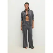 Marc O'Polo Marc OPolo Loungehose für Homewear, lässige Passform, mit geradem Bein, aus Baumwollmischung