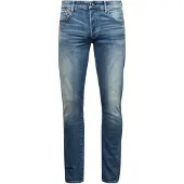 G-Star Regular-fit-Jeans "3301 Straight Tapered", Herren, Gr. 30, Länge 34, blau (modern vintage blau), Denim/Jeans, Obermaterial: 99% Baumwolle, 1% Elasthan, normal normal, Jeans Regular-fit-Jeans