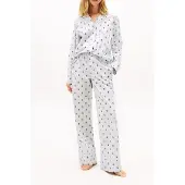Tommy Hilfiger Uw0uw06248 Langarm-pyjama-t-shirt