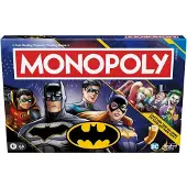 Hasbro Monopoly: Batman Edition (Englische Ausgabe) – Brettspiel – – 2-4 Spieler – 8+