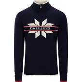 Dale of Norway - Nåle Sweater - Merinopullover Gr M blau