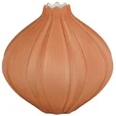 Goebel Tischvase "Vase Bahar", orange, B:12,5cm H:12cm T:12,5cm, Porzellan, Vasen, Tischvase