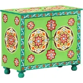 vidaXL Sideboard aus Mangoholz 70 x 60 x 35 cm