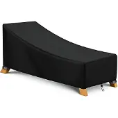 Sonstiges Abdeckung Gartenliege Sonnenliege 210x75x40/80 cm Schwarz