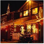 Goliat Weihnachtsbaumlichter 400 LED außen Warmweiß IP44 19,95 m Netzbetrieb