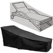 Sonstiges Schutzhülle für Liegestuhl Sonnenliege Gartenliege Wasserfest UV-beständig 208x76x41/79cm Polyester