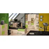 Xl Moebel Gmbh Wohnwand Anbauwand Schrankwand Regal Kinderzimmer Jugendzimmer Schrank Büro