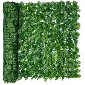 Dripio Künstliche Hecke 1 Rolle, UV-Schutz, Wassermelonenblatt, 0,5x1 m, Grün