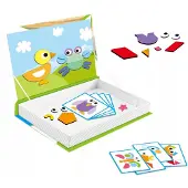 Askato Magnetisches Puzzle - geometrische Figuren