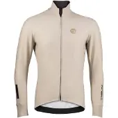 Nalini Singh - Stripes Warm Jacket - Fahrradjacke Gr M beige