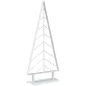Syfax Metall-Weihnachtsbaum mit Ständer KUOPIO 125 cm Stahl Weiß