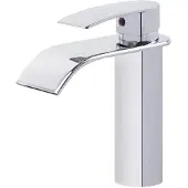 Sonstiges Wasserhahn Bad Wasserfall Waschtischarmatur Chrom 304 Edelstahl Keramikkartusche 17cm Höhe