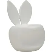 Mauro Ferretti Sessel Bunny Kunststoff 57x55x79 cm Weiß