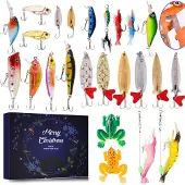 Dripio Angel-Adventskalender 24-tlg. mit Kunstködern für Männer