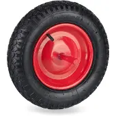 Dripio Schubkarrenrad 3.50-8, Luftreifen, Stahlfelge, mit Achse, bis 120 kg