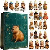 Dripio Capybara Adventskalender 2025, 2D Acryl, Weihnachtsdeko