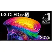 LG OLED evo AI OLED55C61LA, 139,7 cm (55"), 3840 x 2160 Pixel, OLED, Smart-TV, WLAN, Schwarz