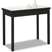 OEM Buch-Klapptisch Küche, beige, 80x40 bis 80x80 cm